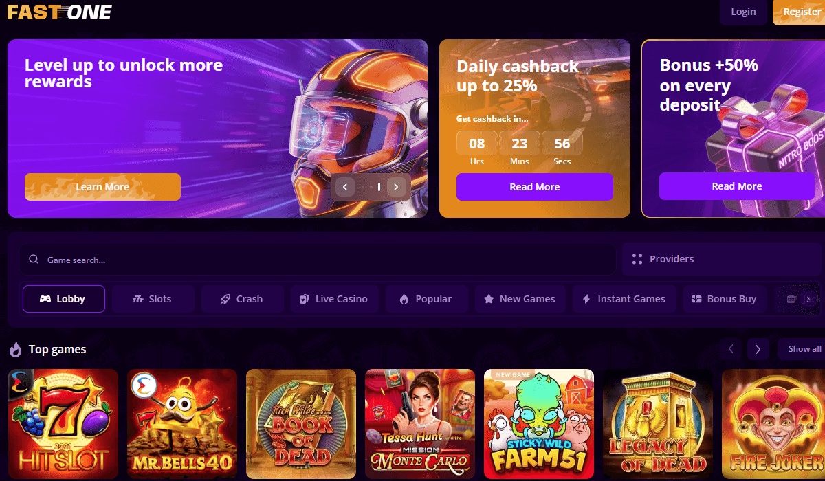 FastOne Casino non aams